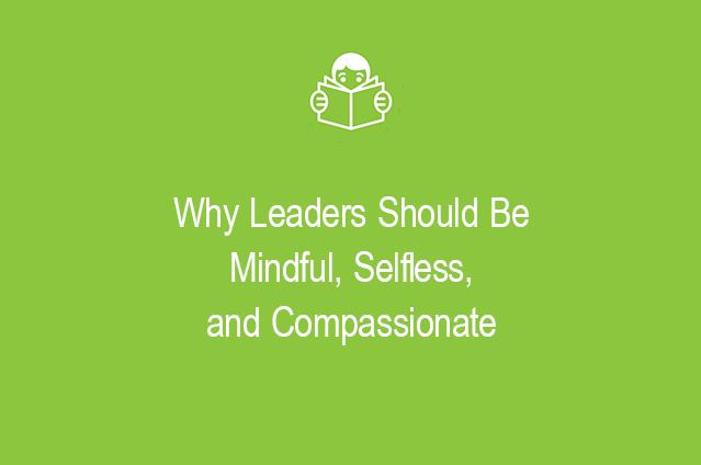 why leaders