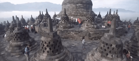 the Sacred- Borobudur